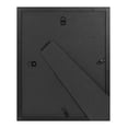 thumbnail image 3 of Studio Decor 5" x 7" White & Black Expressions Picture Frame with Mat - Fold-out Easel Included, Horizontal or Vertical Display - 1 Pack, 3 of 4