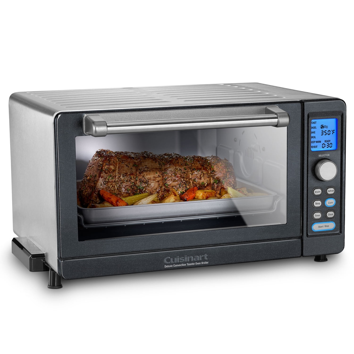 Cuisinart Deluxe Convection Toaster Oven Broiler Electric Multipurpose Countertop Kitchen Appliance Walmart