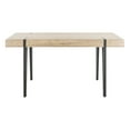thumbnail image 3 of SAFAVIEH Alyssa Mid-Century Dining Table, Multi/Brown, 3 of 8