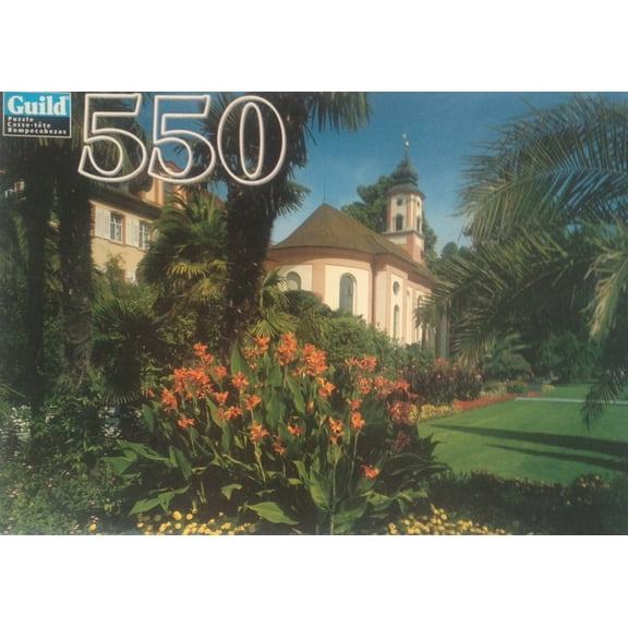 Mainau Island, Chateau's Church 550 Piece Puzzle
