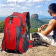 thumbnail image 1 of 1PC Large Capacity Outdoor Backpack For Mountaineering Hiking Camping Adventuring, Casual Sports Rucksack, Waterproof Nylon Multi-functional Large Capacity Backpack, 1 of 5