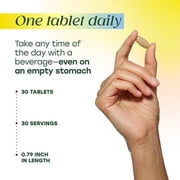 MegaFood Women's One Daily Multivitamin - Iron, B Vitamins, Vitamins C & D3 - 30 Servings