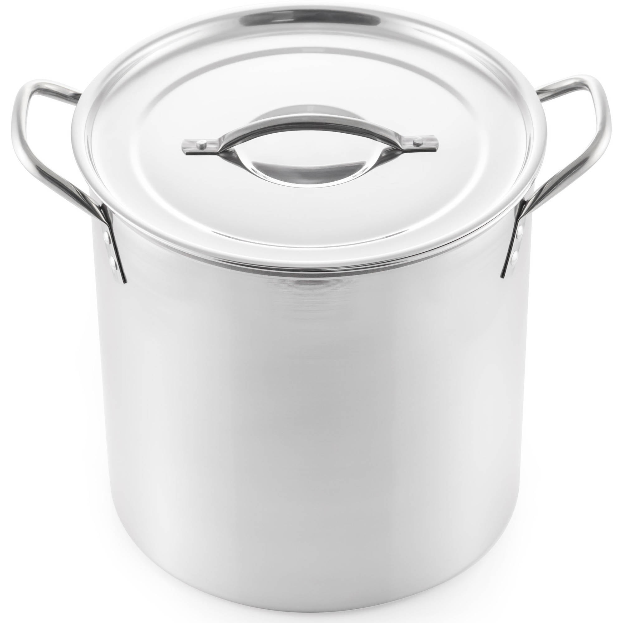 Stainless Steel Stockpot New Calphalon Contemporary 12 qt 