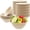 Brown, variant on 100 Pcs 12oz Disposable Paper Bowls, Compostable Disposable Soup Bowl,Round Paper Bowls,Eco-Conscious Bowls for Pasta and Dessert