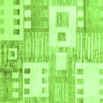 thumbnail image 1 of Ahgly Company Indoor Square Abstract Green Modern Area Rugs, 6' Square, 1 of 4