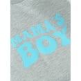 thumbnail image 6 of Bagilaanoe Baby Boys Oversized Romper Sweatshirt Newborn Long Sleeve Bodysuits Letter Print Pullover 3M 6M 12M 18M 24M Infant Casual Tee Tops, 6 of 9