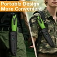 thumbnail image 3 of Plys Multifunction Survival Knife Fixed Blade Outdoor Tactical Knives with Fire Stick and Whistle, Camping Hiking Essentials Gear, 3 of 7