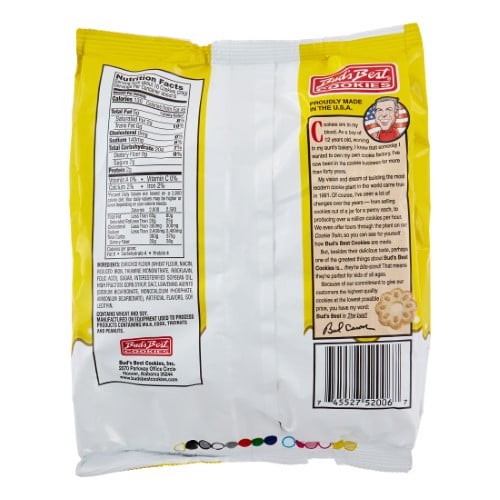 Bud's Best Butter Cookies, 6 Oz.