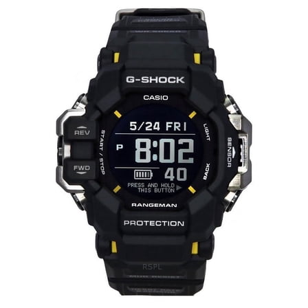 Casio G-Shock Master Of G-Land Rangeman Digital Bio-Based Resin Strap Solar GPR-H1000-1 200M Men's Watch