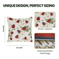 thumbnail image 3 of Ladybug Pillowcase/Cushion Cover Decorative Design Fashion Home Pillow 18X18Inch, 3 of 4