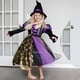 thumbnail image 5 of Vestido de fiesta de bruja para niñas de Halloween, disfraz de fantasma gótico, bata, vestido con tutú, sombrero de bruja para fiesta de carnaval de Purim, 5 of 5