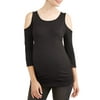 Oh! MammaMaternity cold shoulder top - available in plus sizes