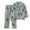 a-Green7127, variant on FINALGANG Girls Outfit Kids Cartoon Print 2 Piece Homewear Set Long Sleeve Button Front Collared Top Elastic Waisted Pants Outfit For Casual Daily Home Relaxation