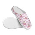 thumbnail image 3 of Picia Pug And Donut for Women's Lamb-hug Comfy Fleece House Slippers Memory Foam, Slip-on House Shoes Indoor Outdoor-35/36, 3 of 7