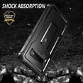 thumbnail image 7 of Dexnor for Samsung Galaxy S10+ Plus Case, [Built in Screen Protector and Kickstand] Heavy Duty Military Grade Protection Shockproof Protective Cover for Samsung Galaxy S10 Plus Black, 7 of 7