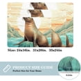 thumbnail image 2 of Sea Lion Non-Slip Polyester Chair Mat Floor Carpet Door Mat - Machine Washable, 2 of 6