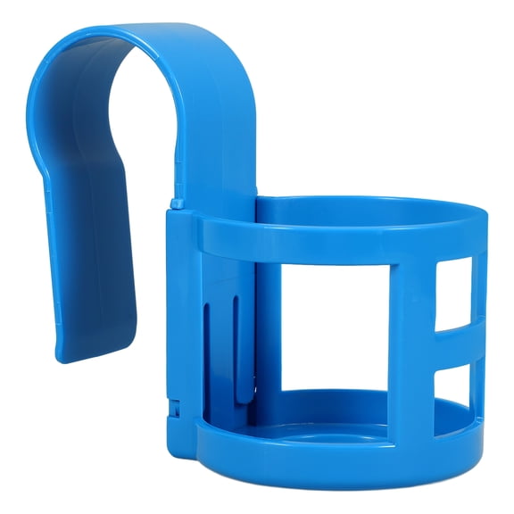 Amosfun Hanging Cup Holder Poolside Cup Holder Blue 1Pcs Simple Design