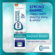 Sensodyne Pronamel Clinical Enamel Strength Toothpaste, Whitening Action, 3.4 Oz
