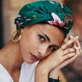 thumbnail image 5 of CAILDANL 4PCS Head Scarf for Women 35” Head Scarves Silk Like Satin Neck Scarfs Square Bandana Hair Wraps Scarf for Sleeping, 5 of 8