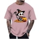 thumbnail image 1 of Blusas y camisas de manga corta y cuello redondo para hombre. Blusas/camisetas de manga corta con cuello redondo y estampado de Halloween para hombre. Blusa para hombre., 1 of 4