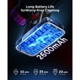 thumbnail image 4 of Cordless Stick Vacuum Cleaner, 45000Pa Powerful Suction, 550W Motor, 55-Minute Runtime, 2600mAh Battery, Lightweight for Carpets, Homes, Pet Hair & Hard Floors, 4 of 6