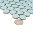 thumbnail image 2 of Cirkel 11.46 in. x 12.4 in. Matte Blue Porcelain Mosaic Wall and Floor Tile (9.87 sq. ft./case) (10-pack), 2 of 6