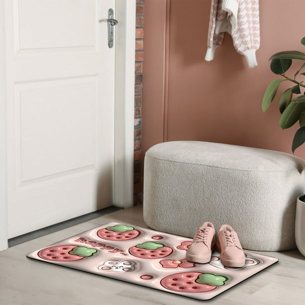 Alfombrilla de Barro Diatom Fiudx Para Puerta de Baño Alfombrilla Antideslizante Absorbente Para El Hogar y El Baño