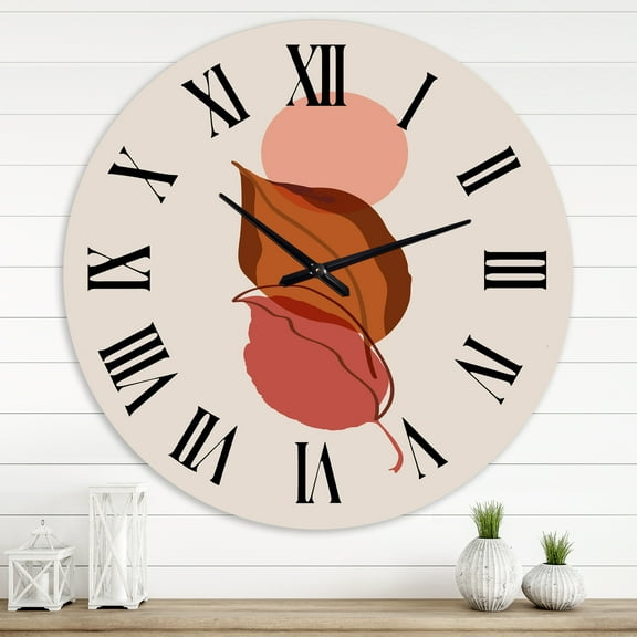 Designart 1 in Quartz Modern/Contemporary Wall Clock