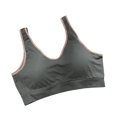 thumbnail image 2 of Lilgiuy Seamless Wrap Chest Sling With Underwear Girl Wipe Chest Sports Vest Wrap Chest，Army Green， Winter Clothes for 2022, 2 of 3