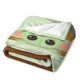 thumbnail image 3 of Manta de Baby Yoda, manta de tela de superficie vertical súper suave de varios tamaños, acogedora y cálida, adecuada para cama, sofá, campamento, viajes, para todas las estaciones, liviana y compacta, 3 of 8