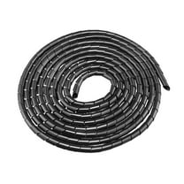 Unique Bargains 10mm Flexible Spiral Tube Cable Wire Wrap Manage Cord 9M Long Black