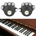 thumbnail image 4 of 2Pcs Piano Finger Trainer, Instrument Accessory Adjustable Volume Piano Finger Training Device Pressing Posture Correction Tool for Training Black, 4 of 8