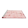 thumbnail image 2 of Ahgly Company Machine Washable Indoor Rectangle Abstract Red Modern Area Rugs, 7' x 9', 2 of 4