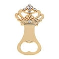 thumbnail image 2 of EGYMEN Diamond Encrusted Crown Bottle Opener, Elegant Royal Design Wine Opener with Gift Box, Sparkling Jeweled Crown Corkscrew for Weddings and Celebrations, 2 of 9