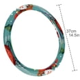 thumbnail image 4 of Christmas Sleigh 14.5 Inch Printing PVC Leather Car Wheel Covers Steering Wheel Cover Auto Accessories, 4 of 6