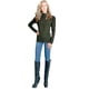 thumbnail image 2 of Sueter Mujer Moda Sweater Dama Abierto Cierres Abrigo Ligero LOLE  Sueter, 2 of 5