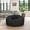 Black, variant on Oversized Solid Brown Bean Bag Chair for Kids and Adults