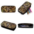 thumbnail image 6 of ZUXONGSY Hunting Forest Elk Print Kids Backpack with Small Lunch Tote Bag & Pencil Case Zipper Closure Girls Boys Teens Shoulder Bookbag Rucksacks with Zipper Pocket, Set of 3, 6 of 6