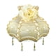 thumbnail image 2 of Pantalla de lámpara de mesa retro con cuentas decorativas para lámpara de mesa con borlas Amarillo, 2 of 7