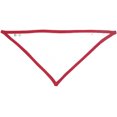thumbnail image 2 of Babybugz - Babero Bandana liso para bebes (Blanco/Rojo), 2 of 3