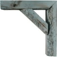 thumbnail image 3 of Ekena Millwork 3 1/2"W x 8"D x 12"H Vintage Farmhouse Bracket, Barnwood Decor Collection, Driftwood Blue (6-Pack), 3 of 5