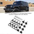 thumbnail image 3 of Hardtop Quick Removal Thumb Screw Fastener Kit Tie Down D Rings Anchors Fit for Jeep Wrangler, 3 of 3