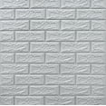 thumbnail image 1 of Gray 70x77cm PE Foam Self Adhesive 3D Wall Stickers Wallpaper, 1 of 8