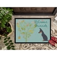 thumbnail image 3 of Carolines Treasures BB7586JMAT Welcome Friends Doberman Pinscher Doormat 24x36 36"L x 24"W multicolor, 3 of 4