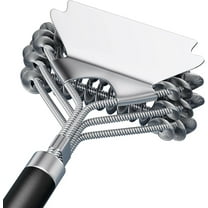 Semfri Grill Brush and Scraper Safe Stainless Steel Grill Brush Hairless Grill Accessories Outdoor Grill For Grill Cleaning