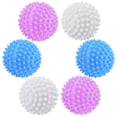 thumbnail image 1 of Bolas para secadora, paquete de 6 bolas de lavado para chaquetas de plumas, bola de lavado para lavadora, bola para secadora, bola reutilizable para secadora, bolas para secadora, bola para secadora f, 1 of 5