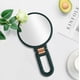 thumbnail image 1 of Espejo de tocador giratorio flexible de doble cara, de metal, con aumento de 15x, ideal para mujeres y niñas (blanco)., 1 of 1