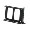 thumbnail image 2 of Soporte de montaje doble para SSD, bandeja para disco duro de 2,5", soporte para SSD, bahía para unidad HDD, fácil de instalar, montaje metálico Negro, 2 of 8