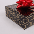 thumbnail image 4 of Envoltorio de regalo, papel de regalo de Navidad, 10 piezas de 50*70 cm (tarjeta*2+cielo estrellado*2+piña*2+hexágono*2+oro rosa*2) Sailing Electrónica, 4 of 5
