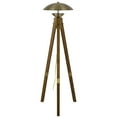 thumbnail image 5 of Cal Lighting Lakeland 18W Intergrated Led Tripod Birch Wood Floor Lamp, 5 of 6